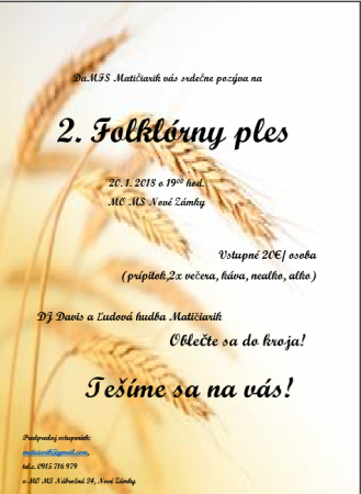 20.1.2018 (so) o 19,00 h.